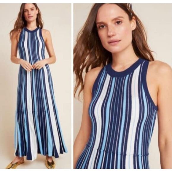 NWT Anthropologie Maeve Lisanne Sweater Maxi Dress - Picture 4 of 4